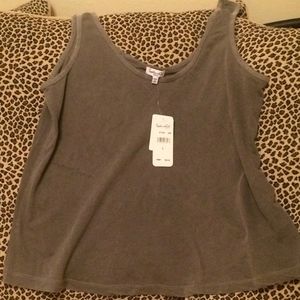 Splendid scoop tank, gray